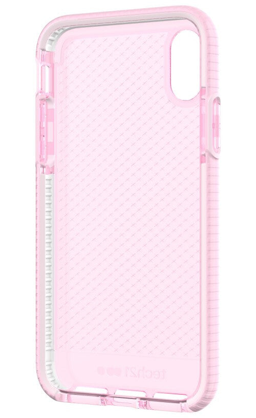 Tech21 Evo Check for iPhone X in Rose Tint