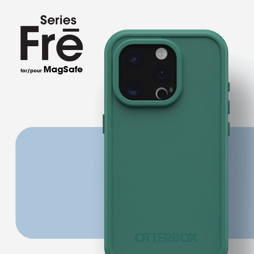 OtterBox Frē Series for iPhone 15 Pro in Pine (Green)