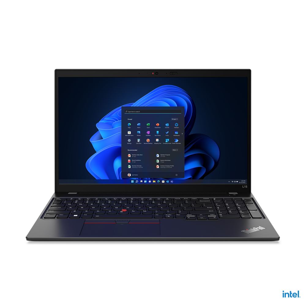 Lenovo ThinkPad L15 Gen 3 (Intel) i5-1235U Notebook 39.6 cm (15.6&quot;) Full HD Intel Core i5 8 GB DDR4-SDRAM 256 GB SSD Wi-Fi 6 (802.11ax) Wind