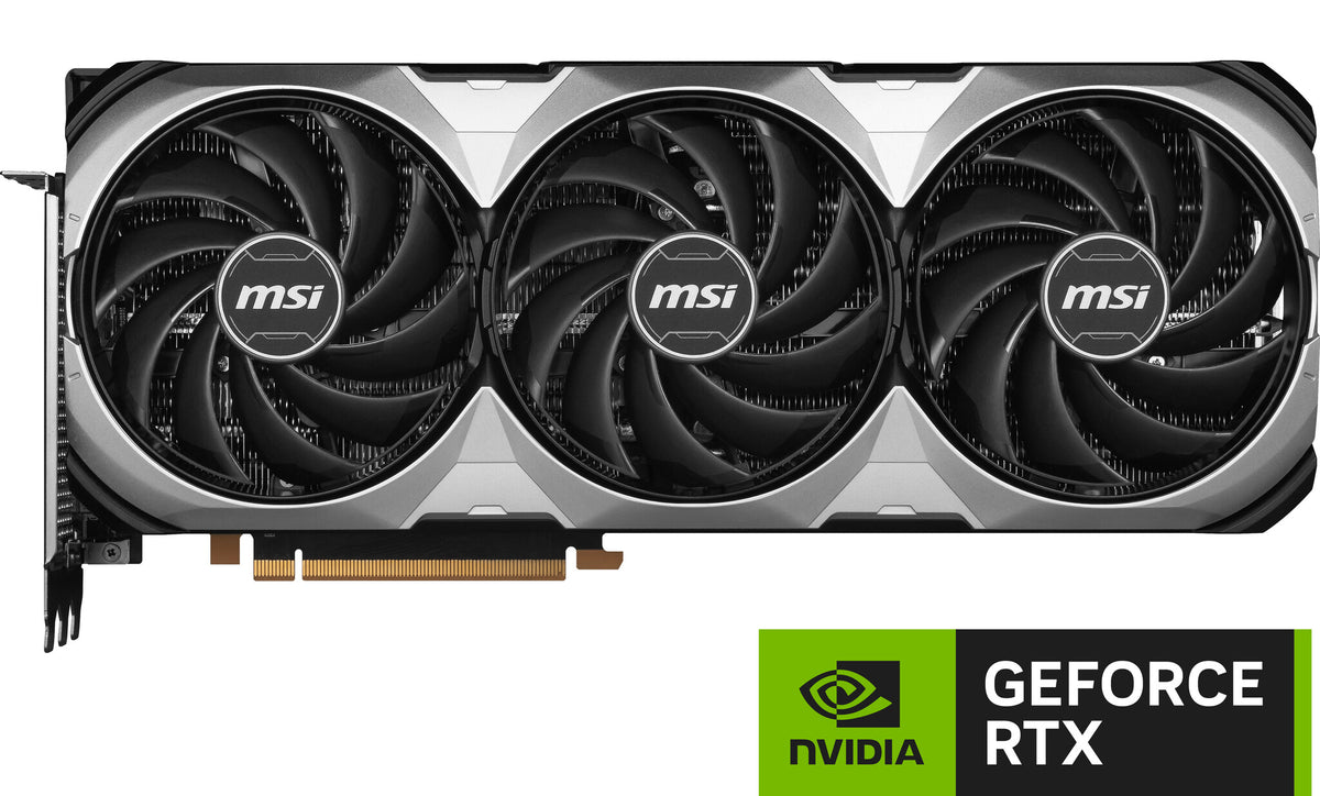 MSI VENTUS 16G 3X OC - NVIDIA 16 GB GDDR6X GeForce RTX 4080 SUPER graphics card