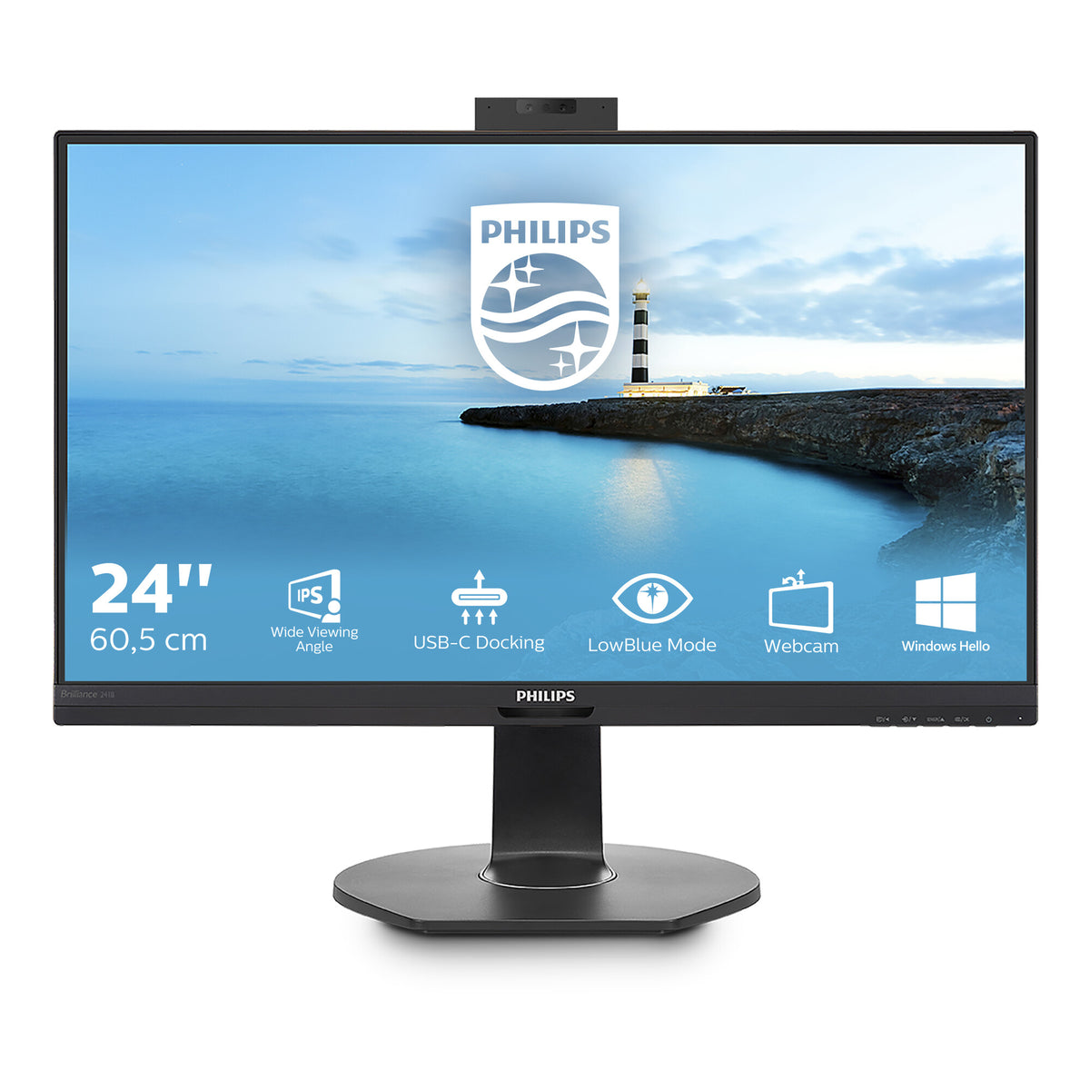 Philips B Line 241B7QUBHEB/00 - 60.5 cm (23.8&quot;) - 1920 x 1080 pixels FHD LED Monitor