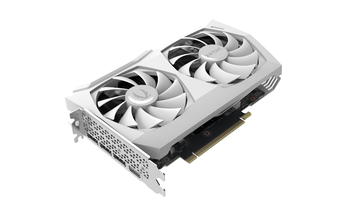 Zotac GAMING Twin Edge &quot;White Edition&quot; - NVIDIA 8 GB GDDR6X GeForce RTX 3060 Ti graphics card