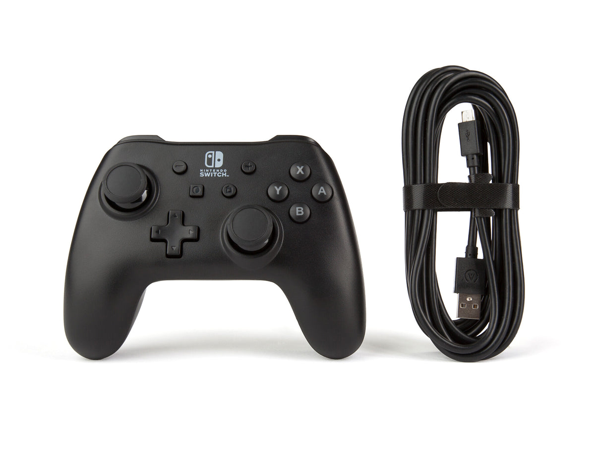 PowerA Wired Controller for Nintendo Switch in Black