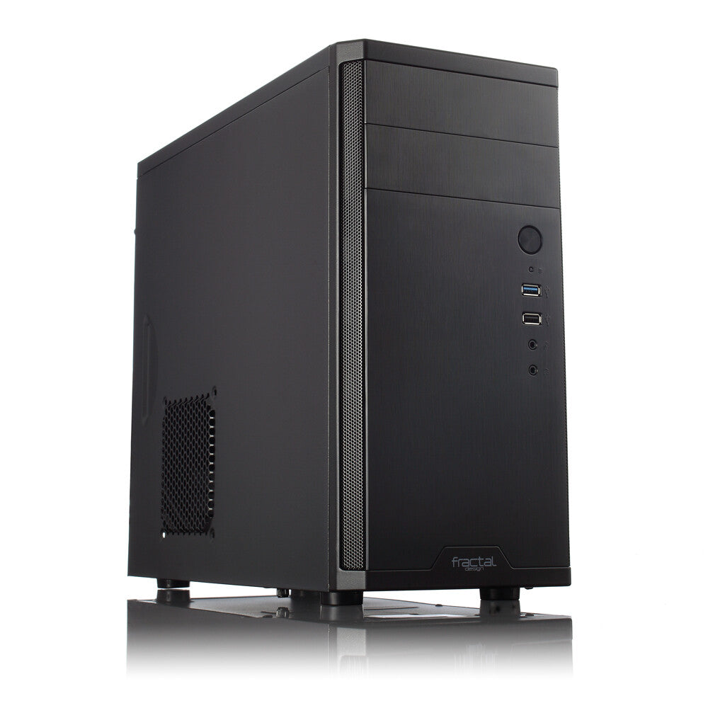 Fractal Design Core 1100 - MicroATX Mini Tower Case in Black