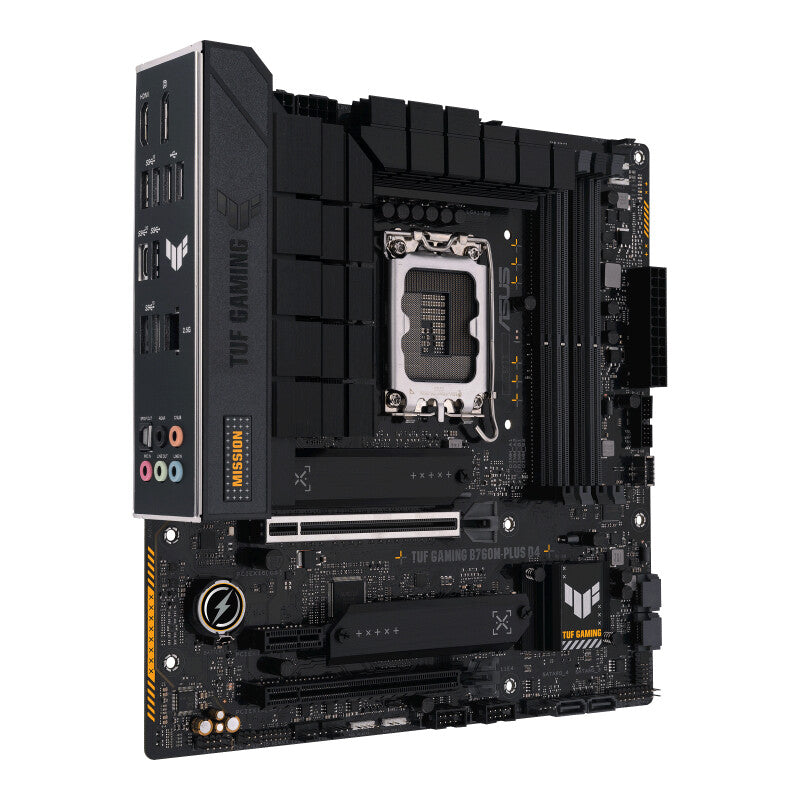 ASUS TUF GAMING B760M-PLUS D4 micro ATX motherboard - Intel B760 LGA 1700