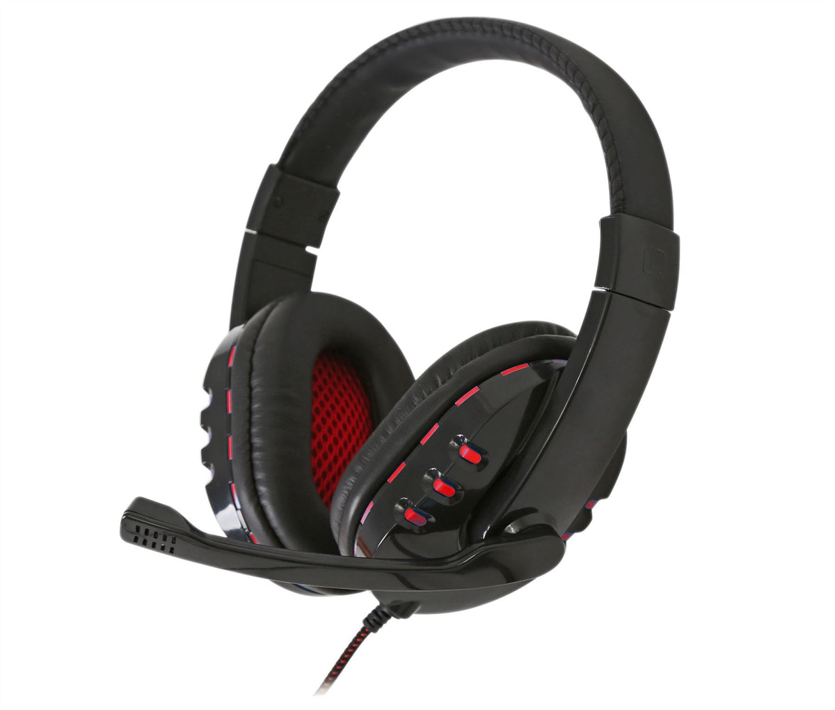 Freestyle Gaming Stereo USB Headset, Flexible Microphone Boom, Soft headband and ear cushions, USB-A, cable 2.3m, Black