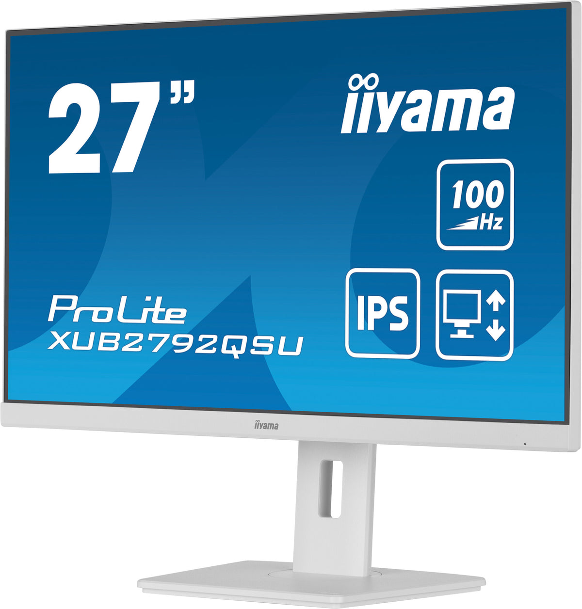 iiyama ProLite XUB2792QSU-W6 - 68.6 cm (27&quot;) - 2560 x 1440 pixels WQHD LED Monitor