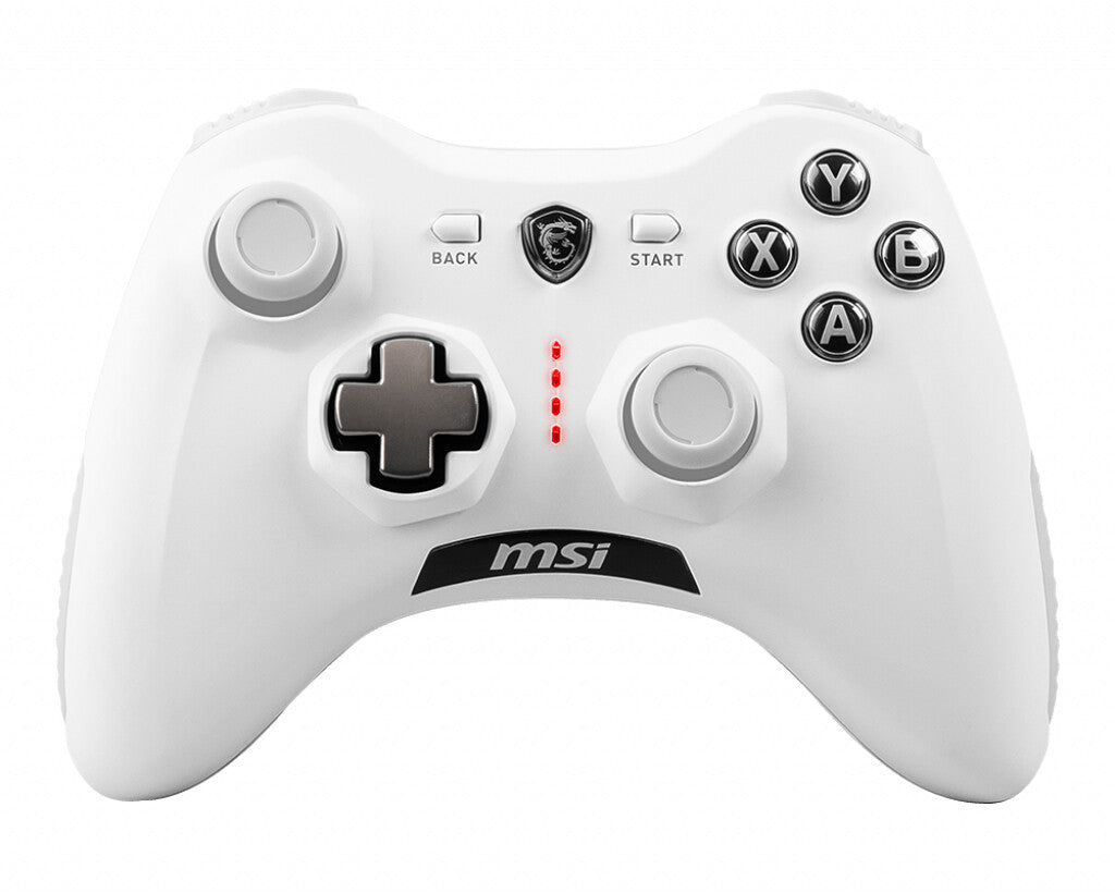 MSI FORCE GC30 V2 - Wireless Gaming Controller for PC / Android in White