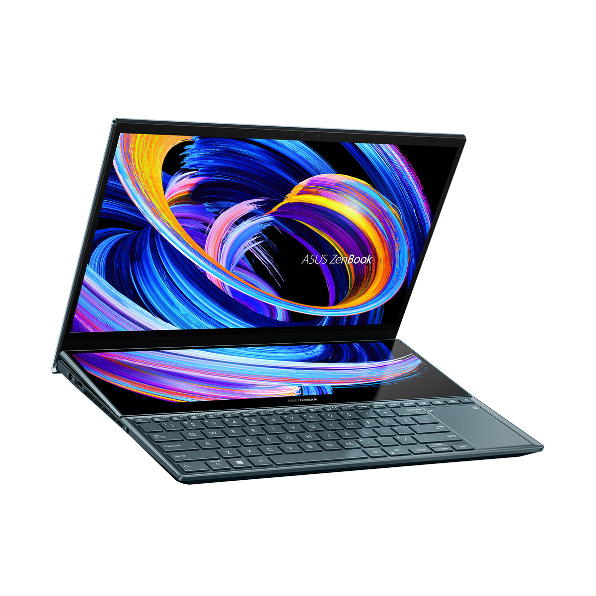 ASUS Zenbook Pro Duo 15 OLED Laptop - 39.6 cm (15.6&quot;) - Touchscreen - Intel® Core™ i9-11900H - 32 GB DDR4-SDRAM - 1 TB SSD - NVIDIA GeForce RTX 3060 - Wi-Fi 6 - Windows 11 Pro - Blue