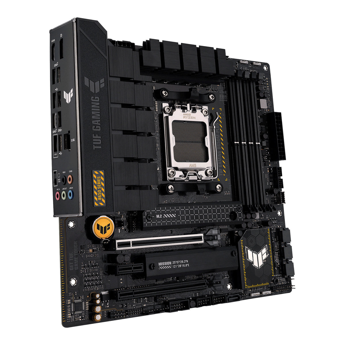 ASUS TUF GAMING B650M-PLUS micro ATX motherboard - AMD B650 Socket AM5