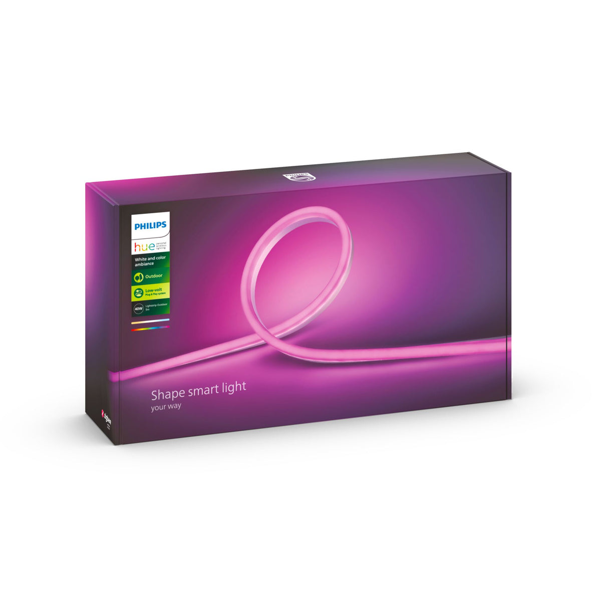 Philips Hue Outdoor Lighstrip (5 Metre) - White and colour ambience