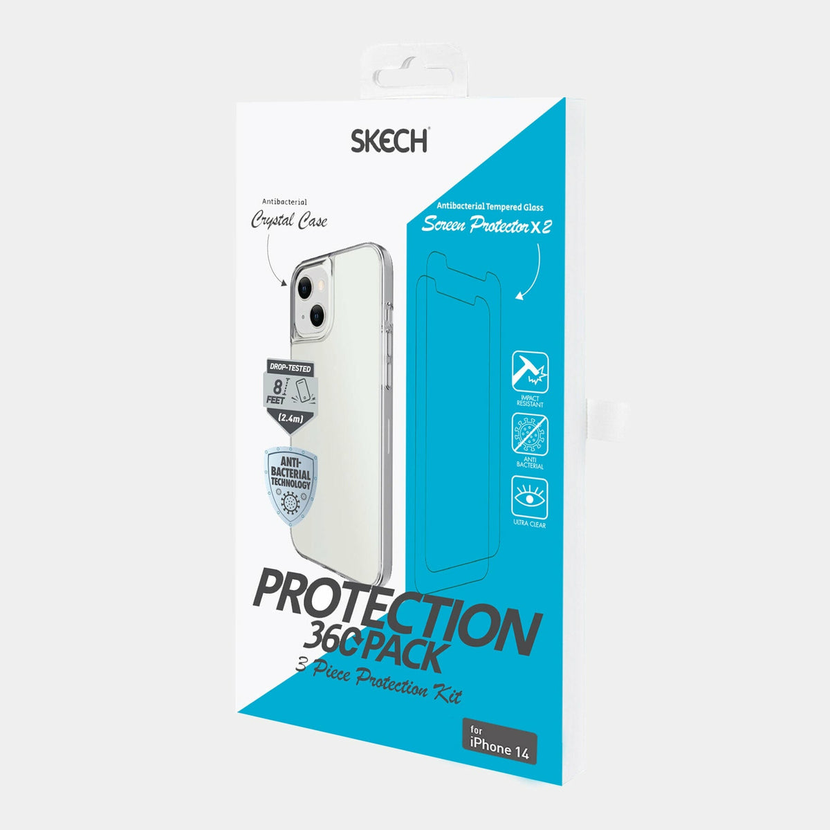 Skech Protection 360 for iPhone 14 Plus in Transparent