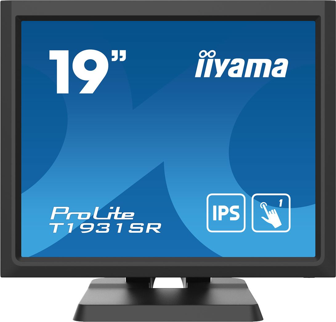 iiyama ProLite T1931SR-B6 Computer Monitor 48.3 cm (19&quot;) 1280 x 1024 pixels SXGA Touchscreen Multi-user Black