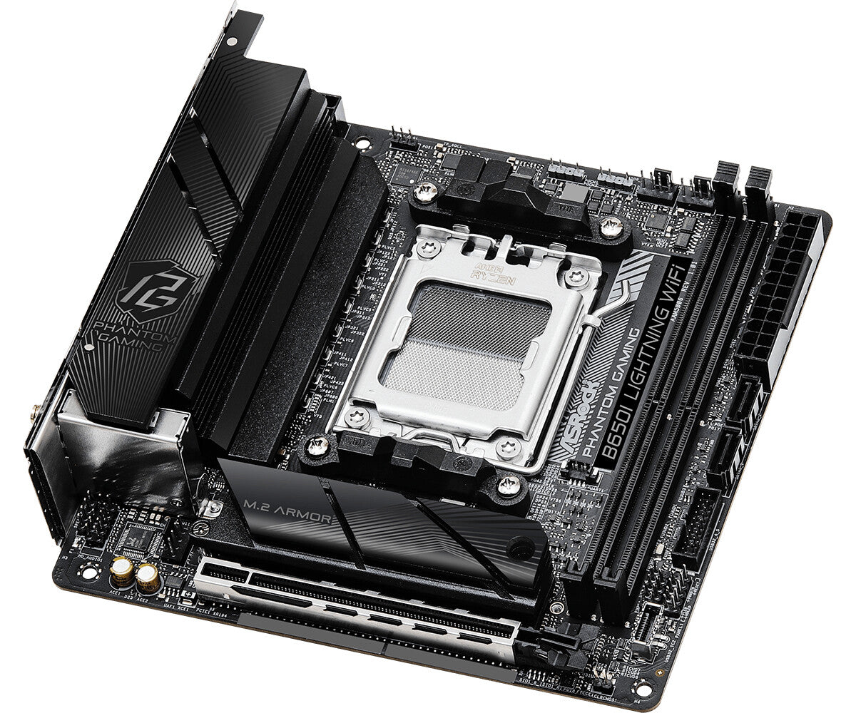 Asrock B650I Lightning WiFi mini ITX motherboard - AMD B650 Socket AM5