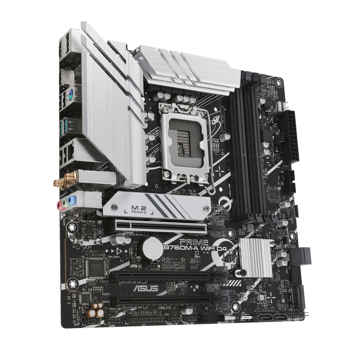 ASUS PRIME B760M-A WIFI D4 micro ATX motherboard - Intel B760 LGA 1700