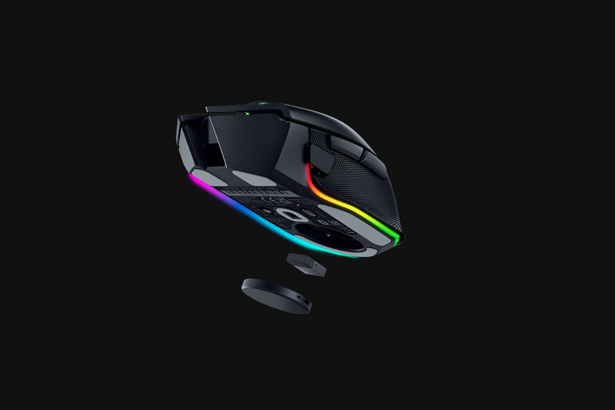 Razer Basilisk V3 Pro - RF Wireless + Bluetooth + USB Type-C Optical Mouse - 30,000 DPI