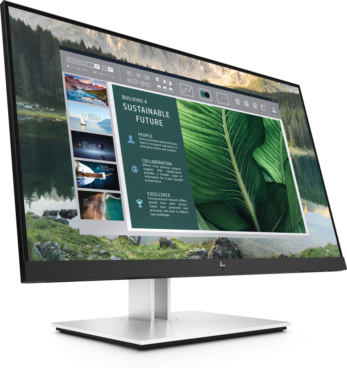 HP E24U G4 - 60.5 cm (23.8&quot;) - 1920 x 1080 pixels Full HD LCD USB-C Hub Monitor