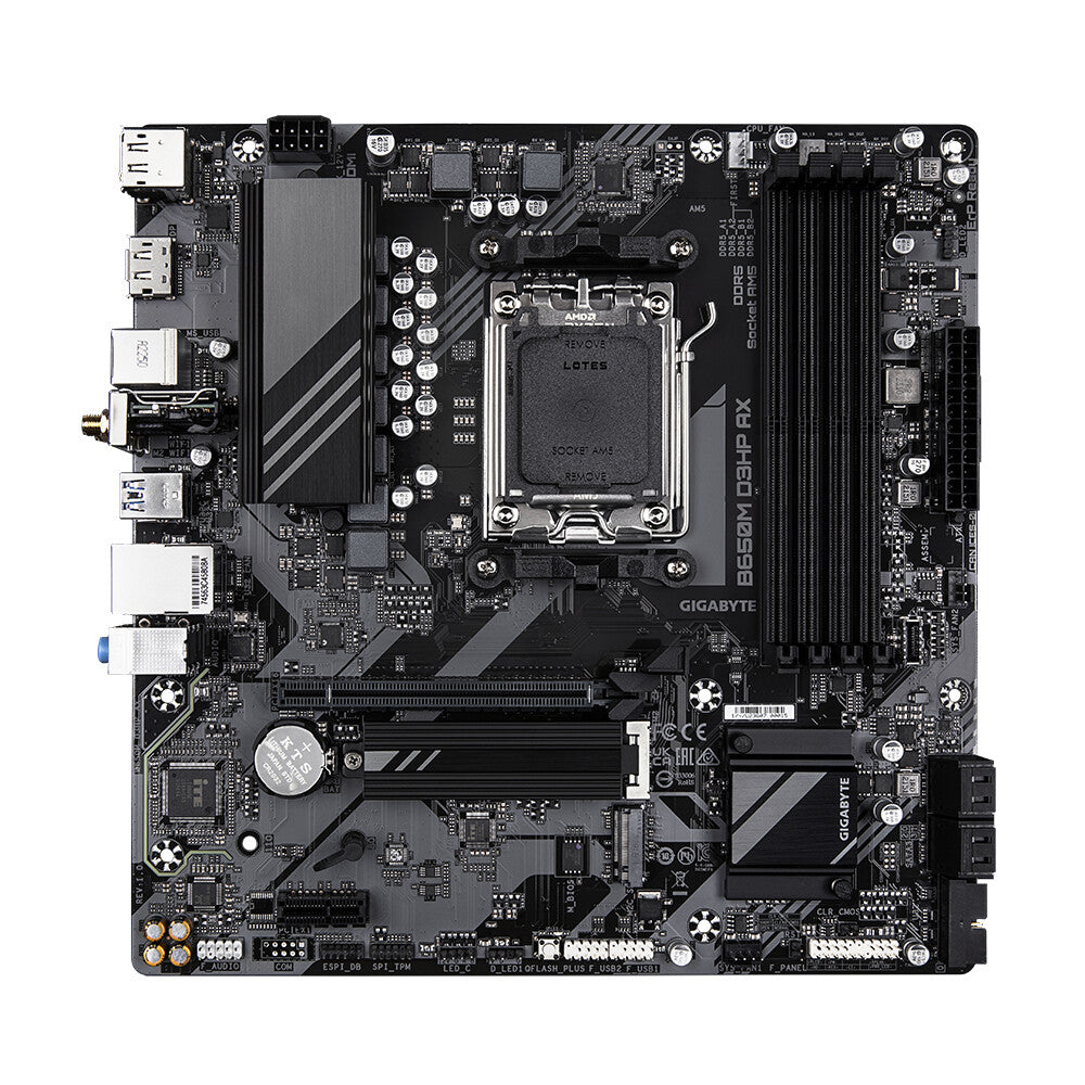 Gigabyte B650M D3HP AX Micro ATX motherboard - AMD B650 Socket AM5