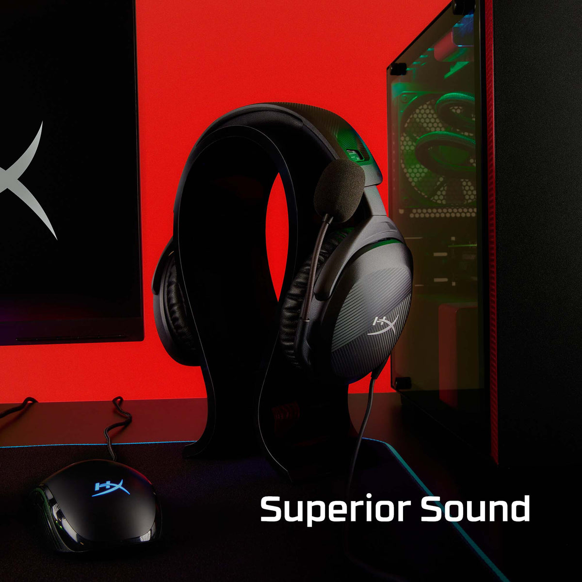 HyperX Cloud Stinger 2 - Wired Gaming Headset in Black