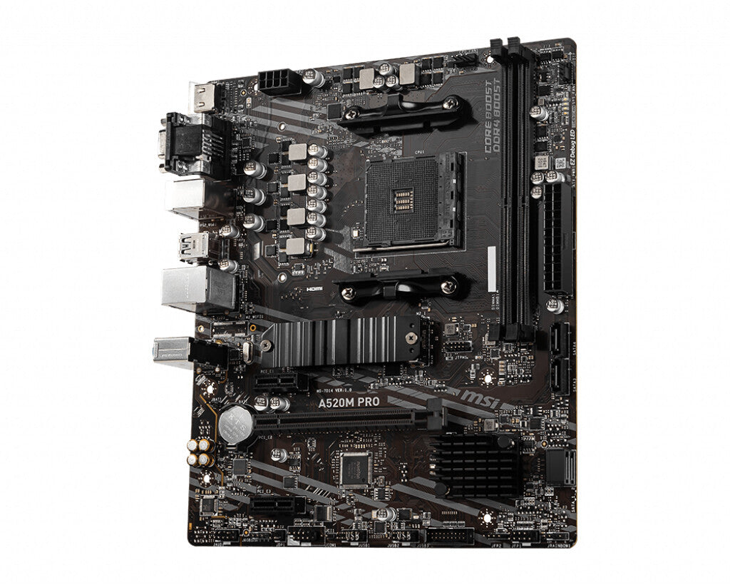 MSI A520M PRO micro ATX motherboard - AMD A520 Socket AM4