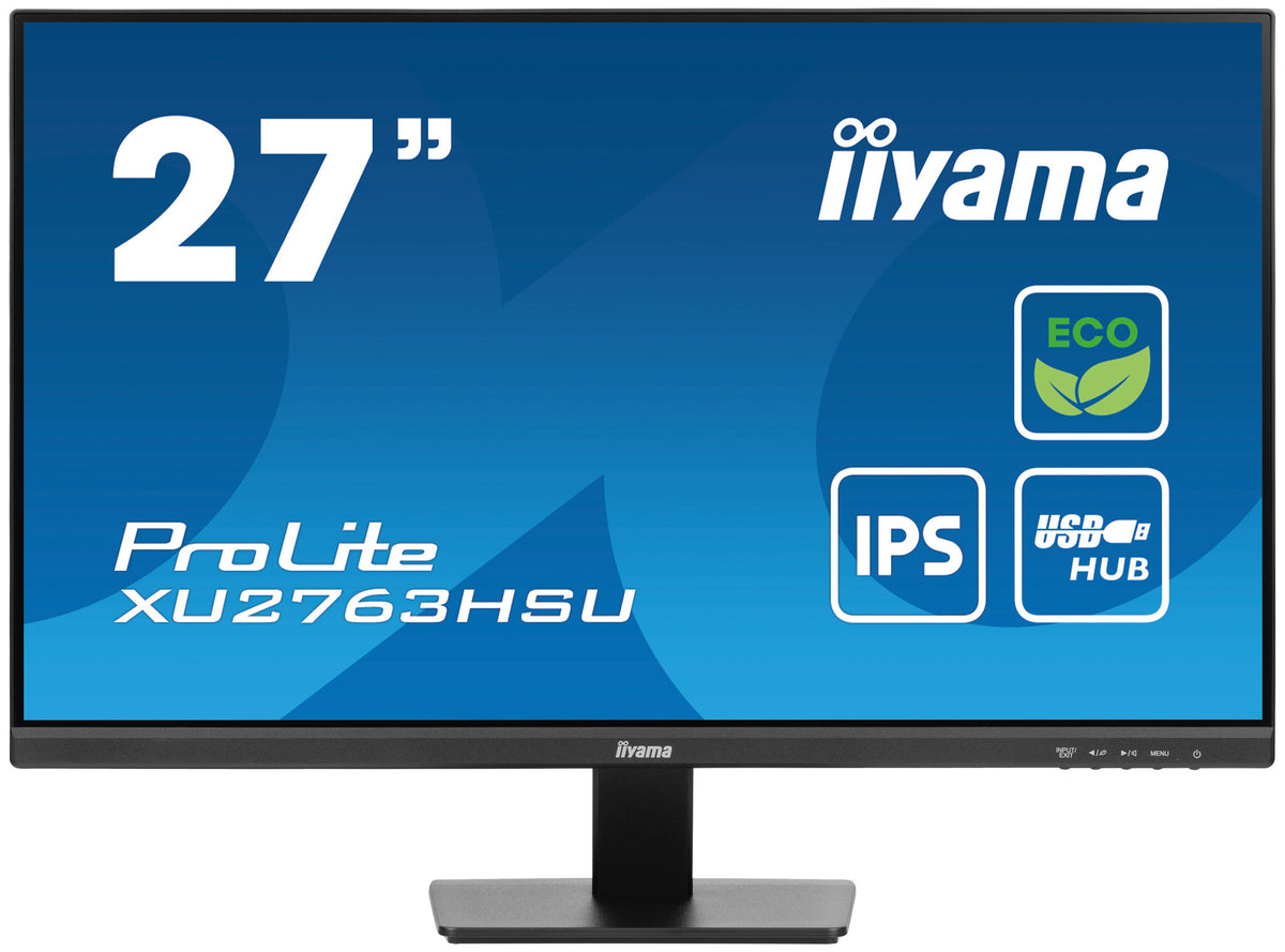 iiyama ProLite XU2763HSU-B1 - 68.6 cm (27&quot;) - 1920 x 1080 pixels FHD LED Monitor