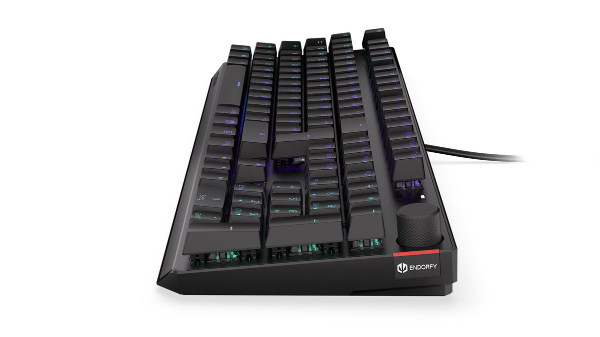 ENDORFY Thock - USB Wired RGB Mechanical Keyboard in Black (QWERTZ German)