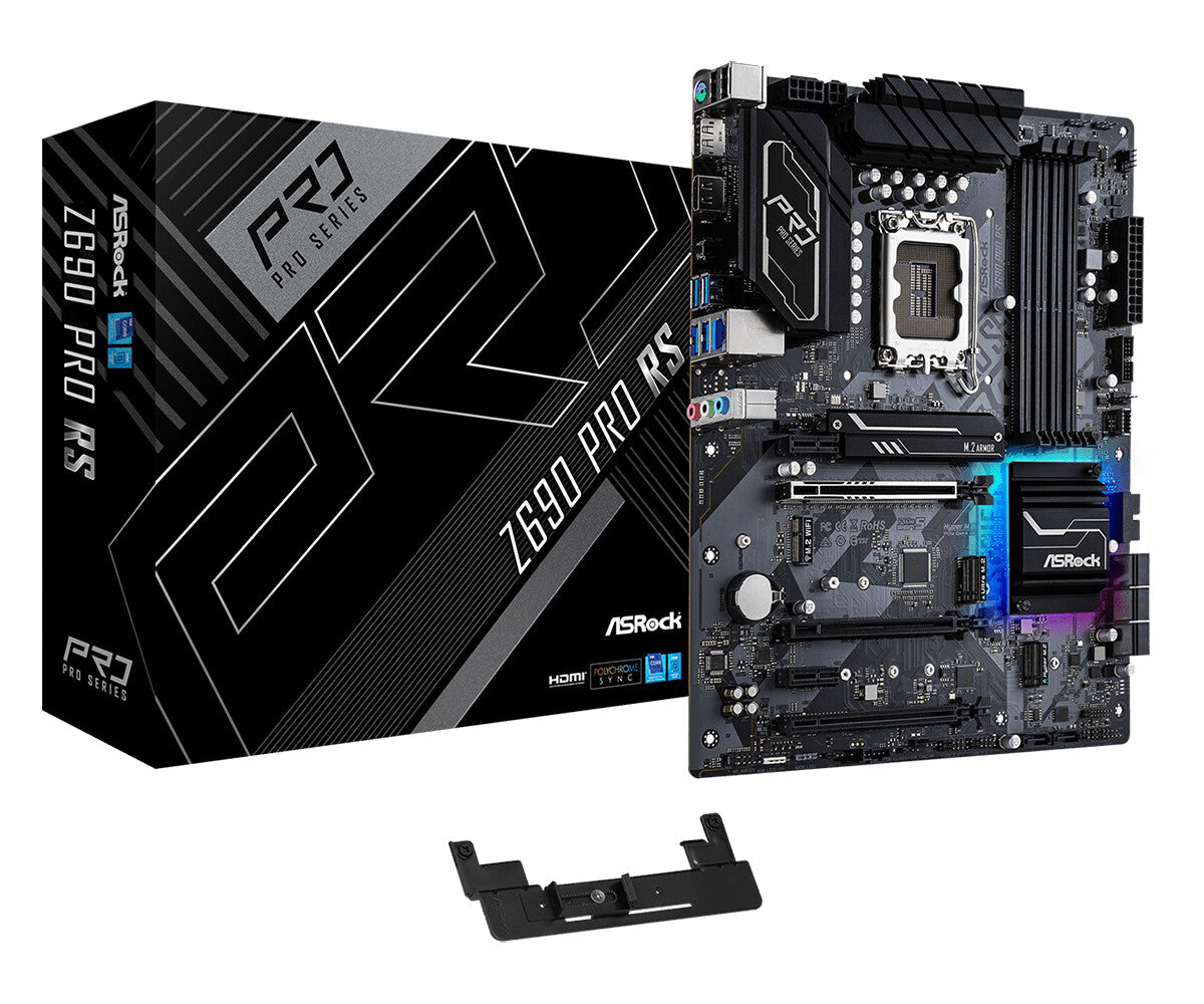 Asrock Z690 PRO RS ATX motherboard - Intel Z690 LGA 1700