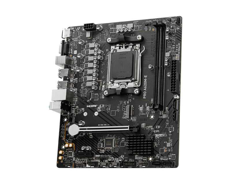 MSI PRO A620M-E mini ATX motherboard - AMD A620 Socket AM5