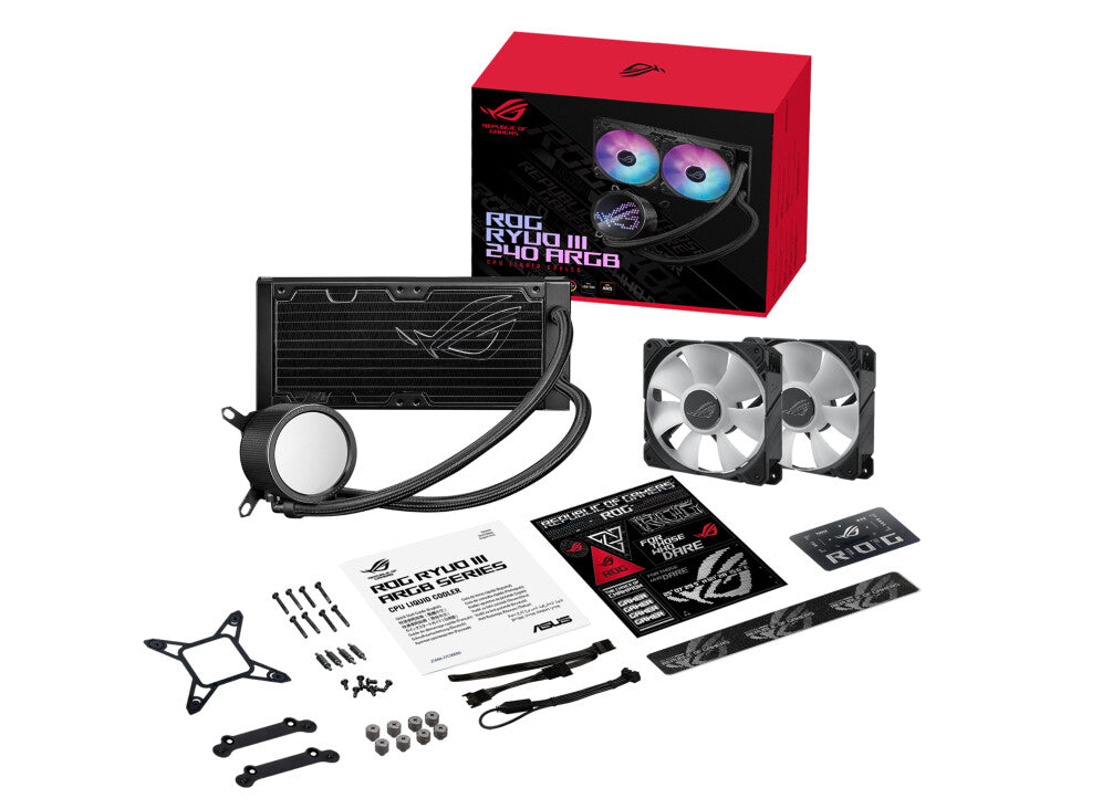 ASUS ROG Ryuo III 240 ARGB - Processor Liquid Cooling Kit in Black - 120mm