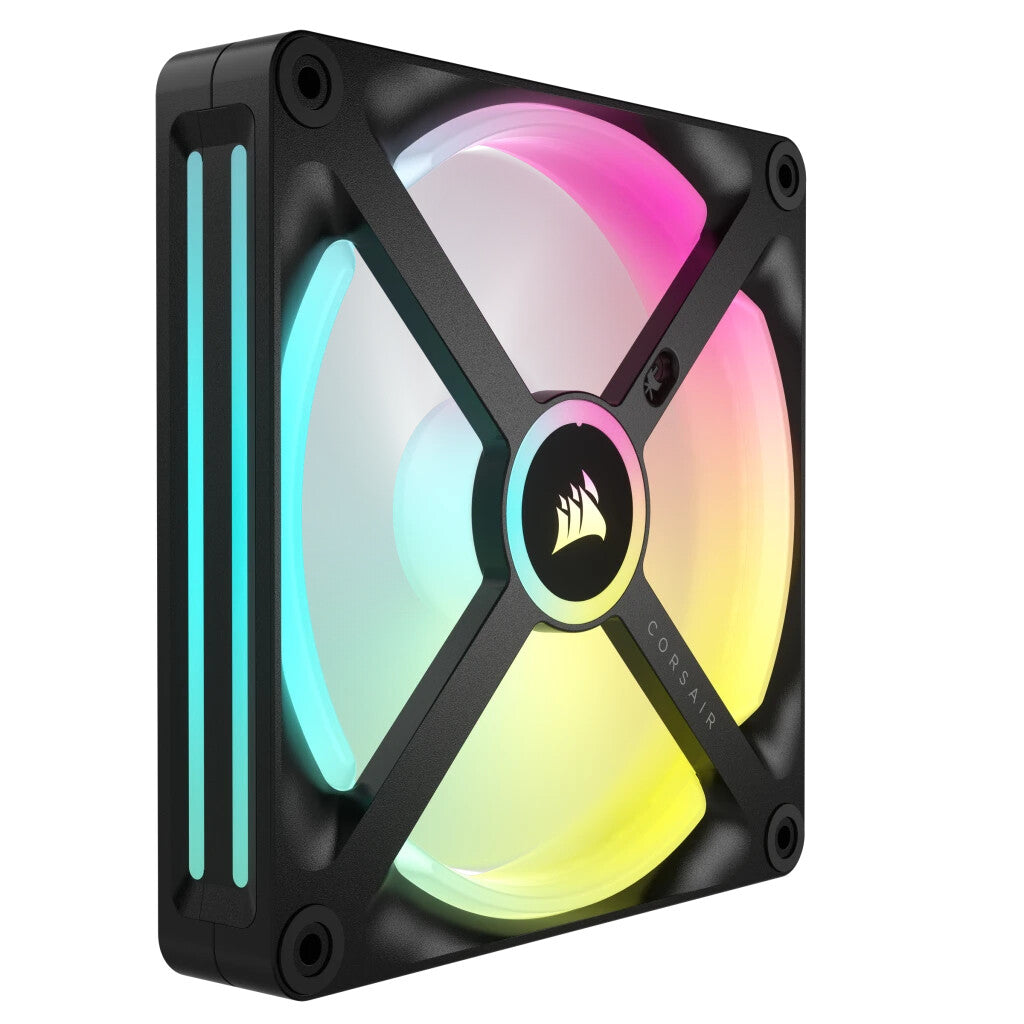 Corsair iCUE LINK QX140 RGB - PWM Computer Case Fan in Black / White - 140mm