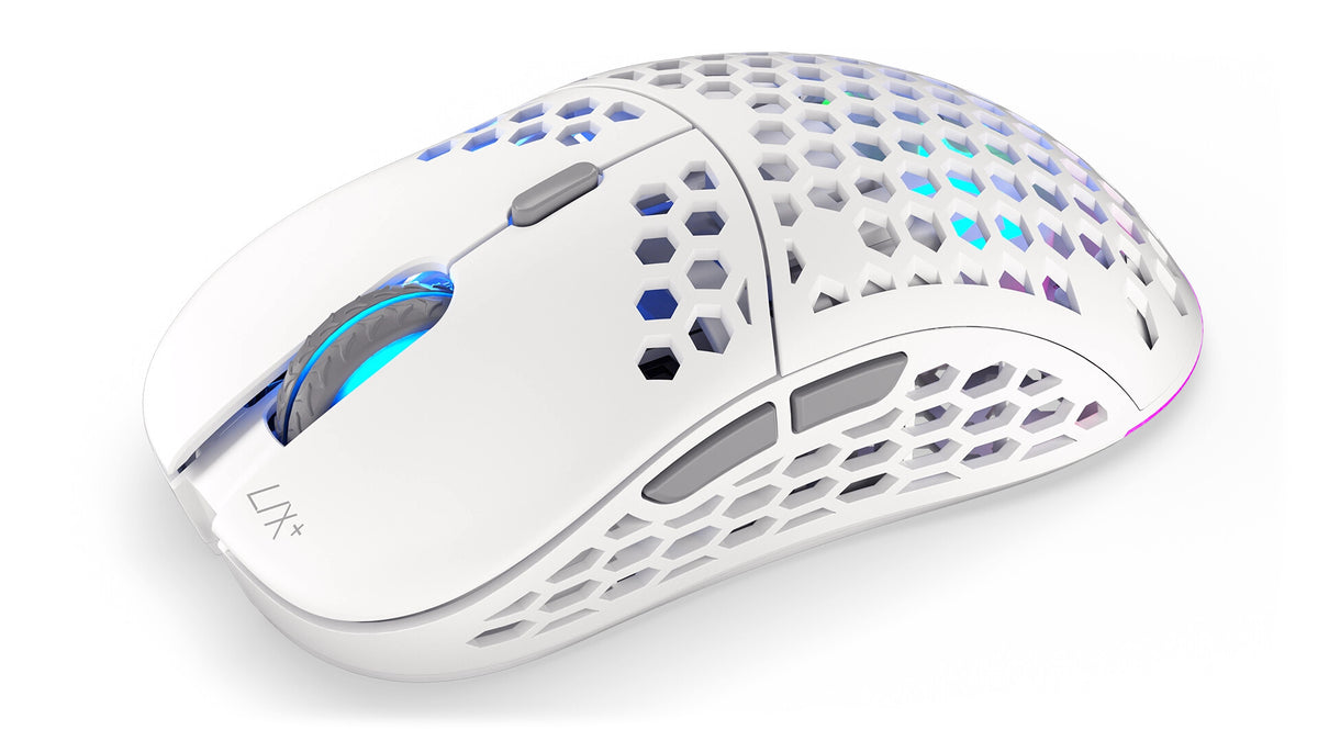 ENDORFY LIX Plus Onyx - USB Type-C Wired + RF Wireless Optical Mouse in White - 19,000 DPI