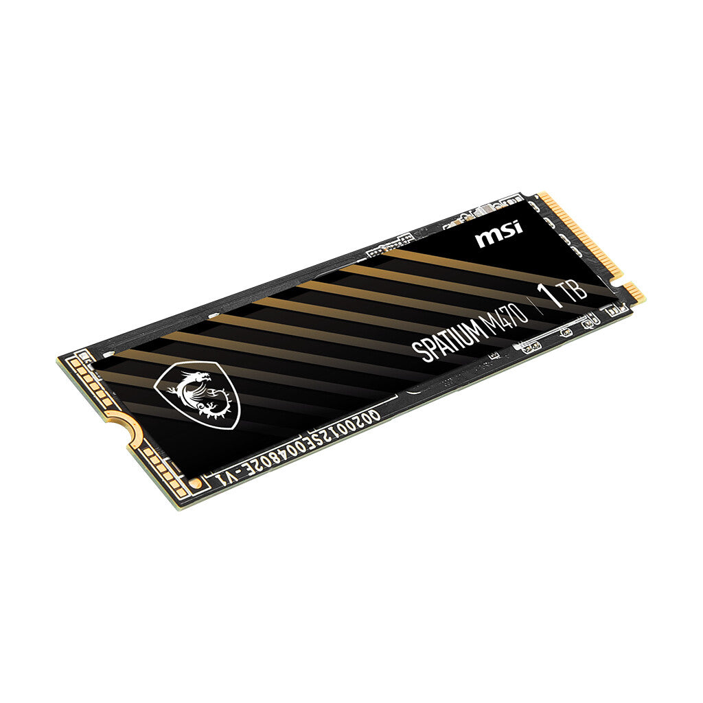 MSI SPATIUM M470 - PCIe 4.0 NVMe M.2 SSD - 1 TB