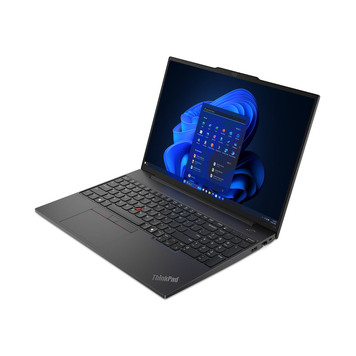 Lenovo ThinkPad E16 Laptop - 40.6 cm (16&quot;) - AMD Ryzen™ 7 7735HS - 16 GB DDR5-SDRAM - 512 GB SSD - Wi-Fi 6E - Windows 11 Pro - Black