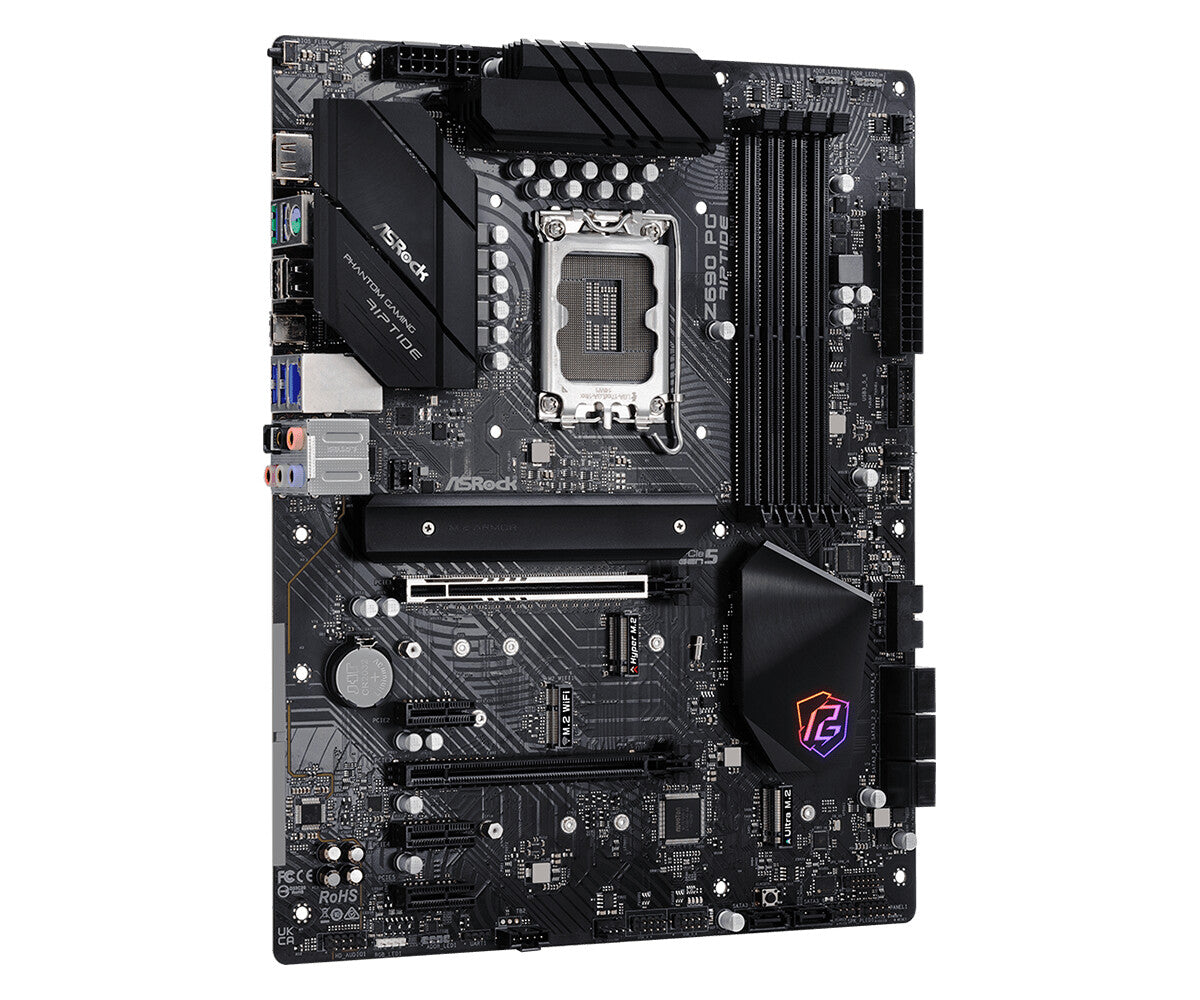 Asrock Z690 PG Riptide ATX motherboard - Intel Z690 LGA 1700