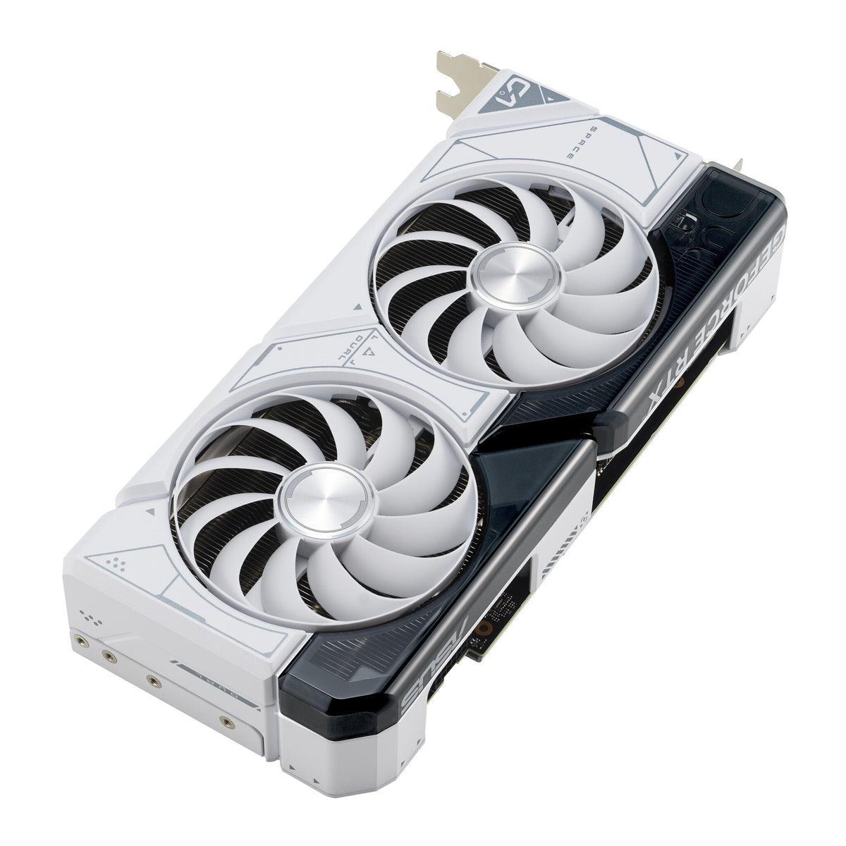 ASUS Dual White OC Edition - NVIDIA 12 GB GDDR6X GeForce RTX 4070 SUPER graphics card