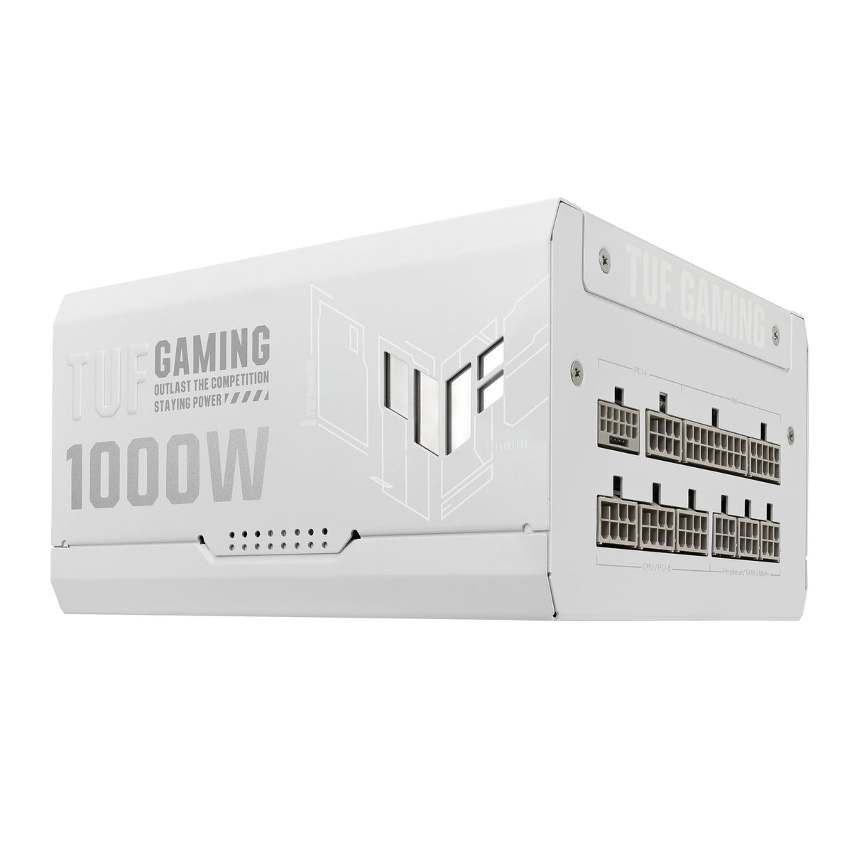 ASUS TUF Gaming &quot;White Edition&quot; - 1000W 80+ Gold Fully Modular Power Supply Unit