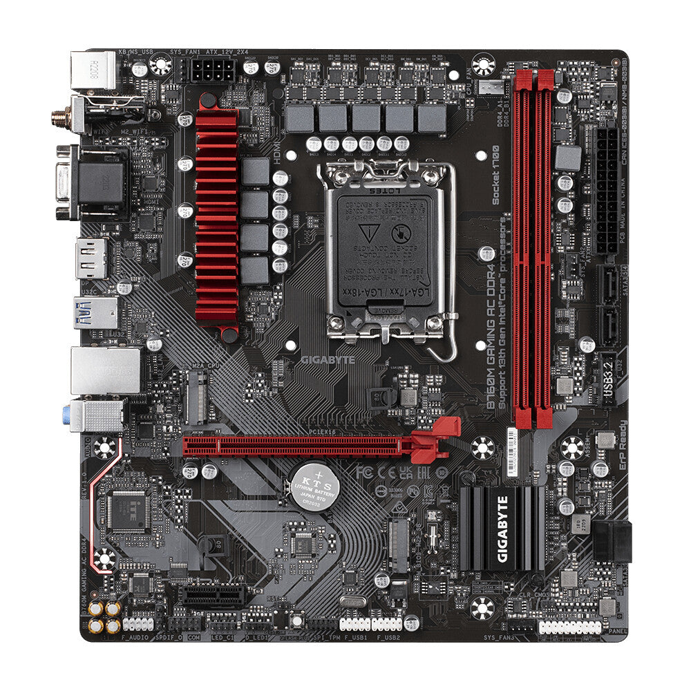 Gigabyte B760M GAMING AC ATX Motherboard - Intel B760 LGA 1700