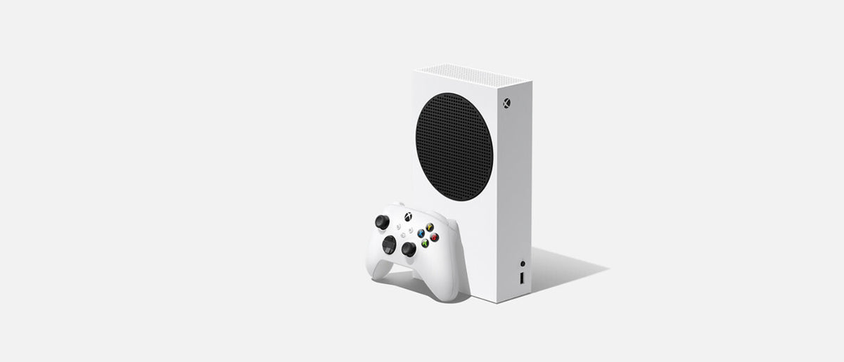 Microsoft Xbox Series S in White - Starter Bundle