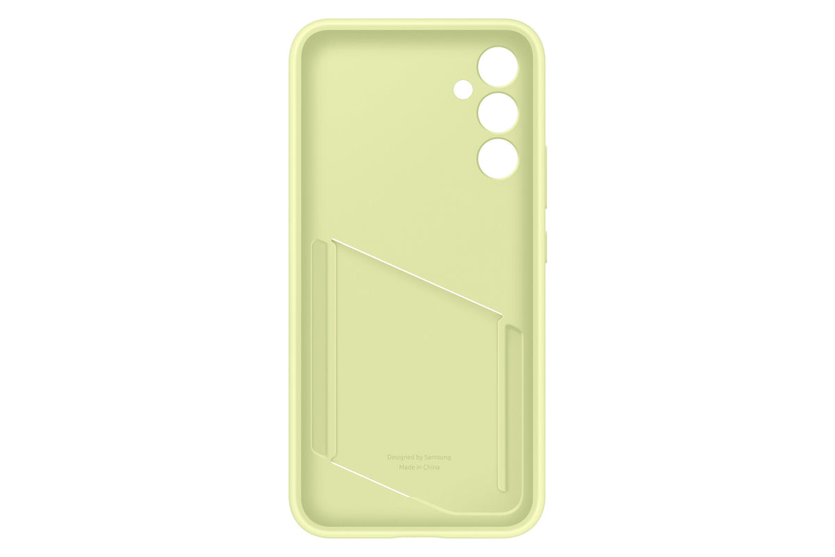 Samsung Card Slot Case for Galaxy A34 in Lime