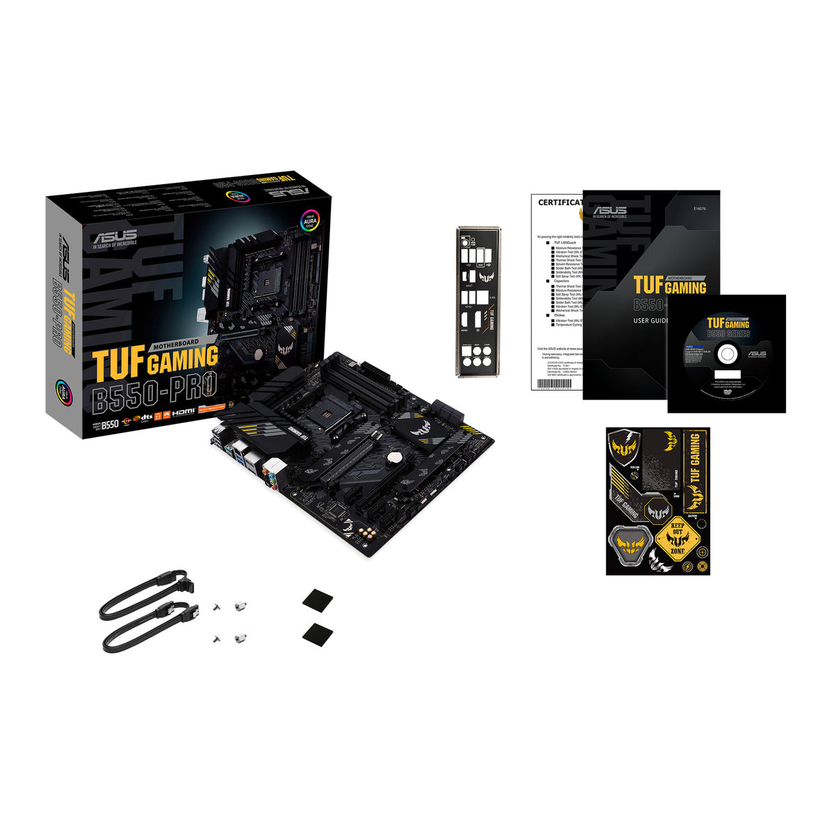 ASUS TUF GAMING B550-PRO ATX motherboard - AMD B550 Socket AM4