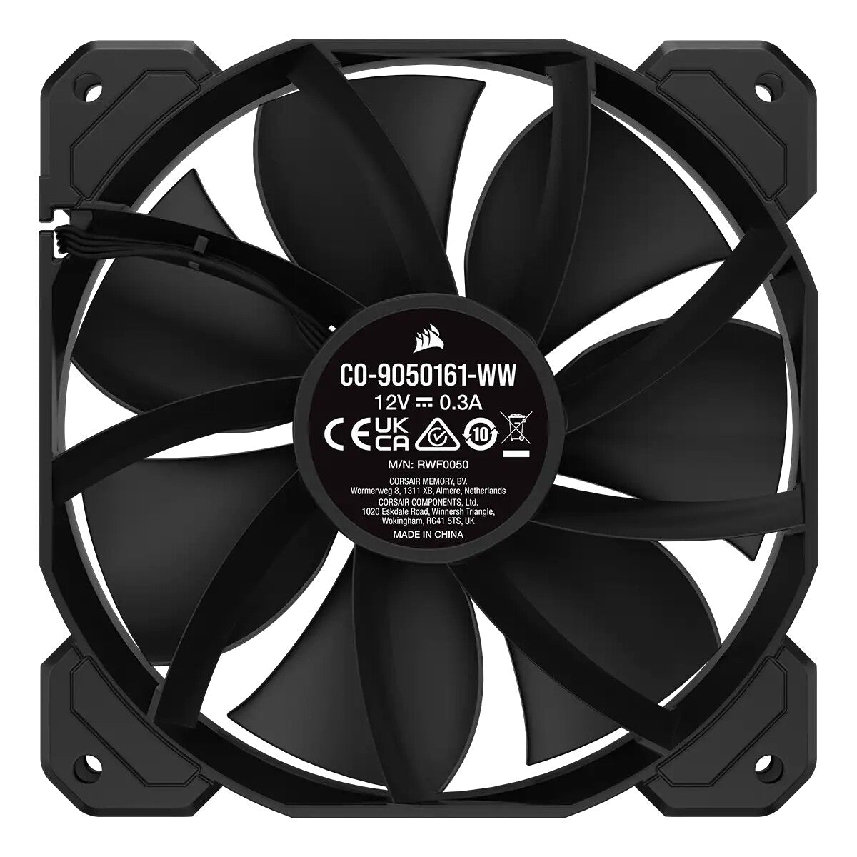 Corsair SP120 ELITE - Computer Case Fan in Black - 120mm