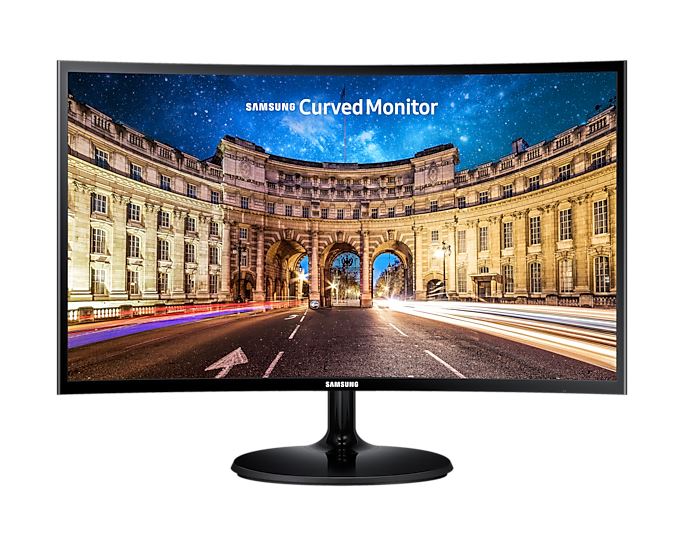 Samsung C27F390 68.6 cm (27&quot;) 1920 x 1080 pixels Full HD LED Black Monitor