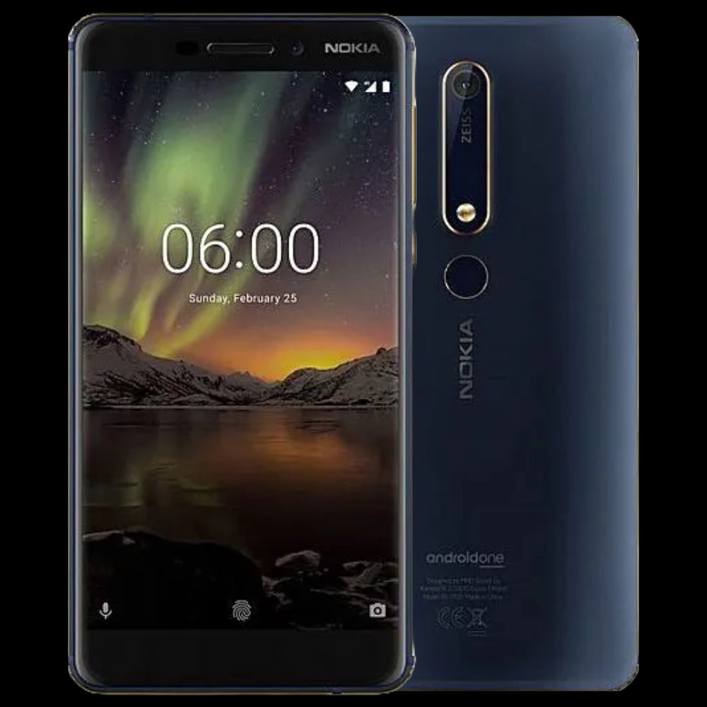 Nokia 6.1 32 GB Blue Pristine Condition Unlocked