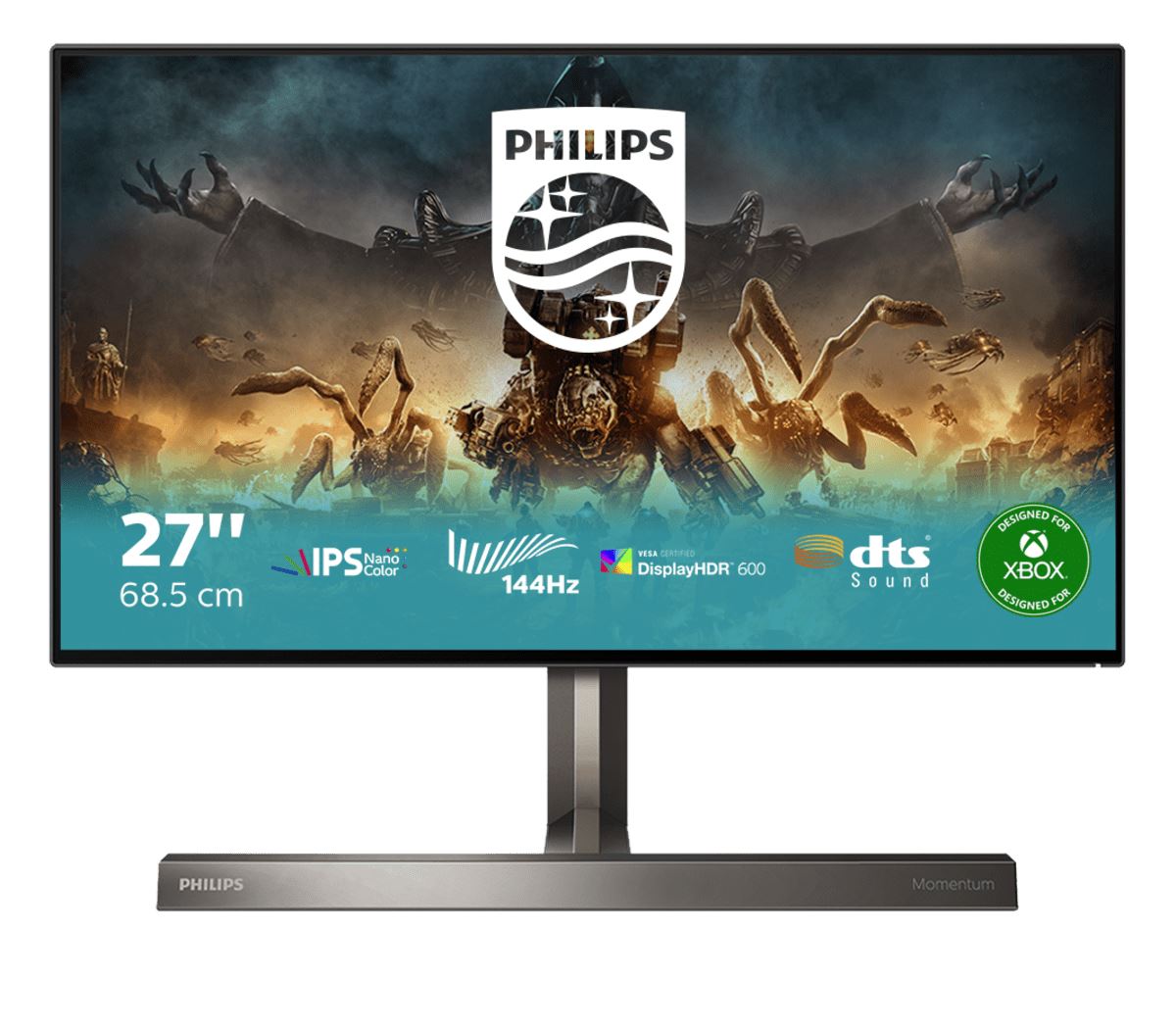 Philips 279M1RV/00 LED display 68.6 cm (27&quot;) 3840 x 2160 pixels 4K Ultra HD Black Monitor