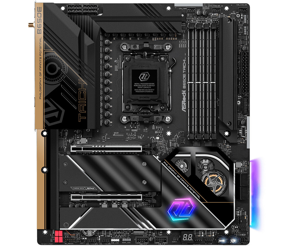 Asrock B650E Taichi Extended ATX motherboard - AMD B650 Socket AM5