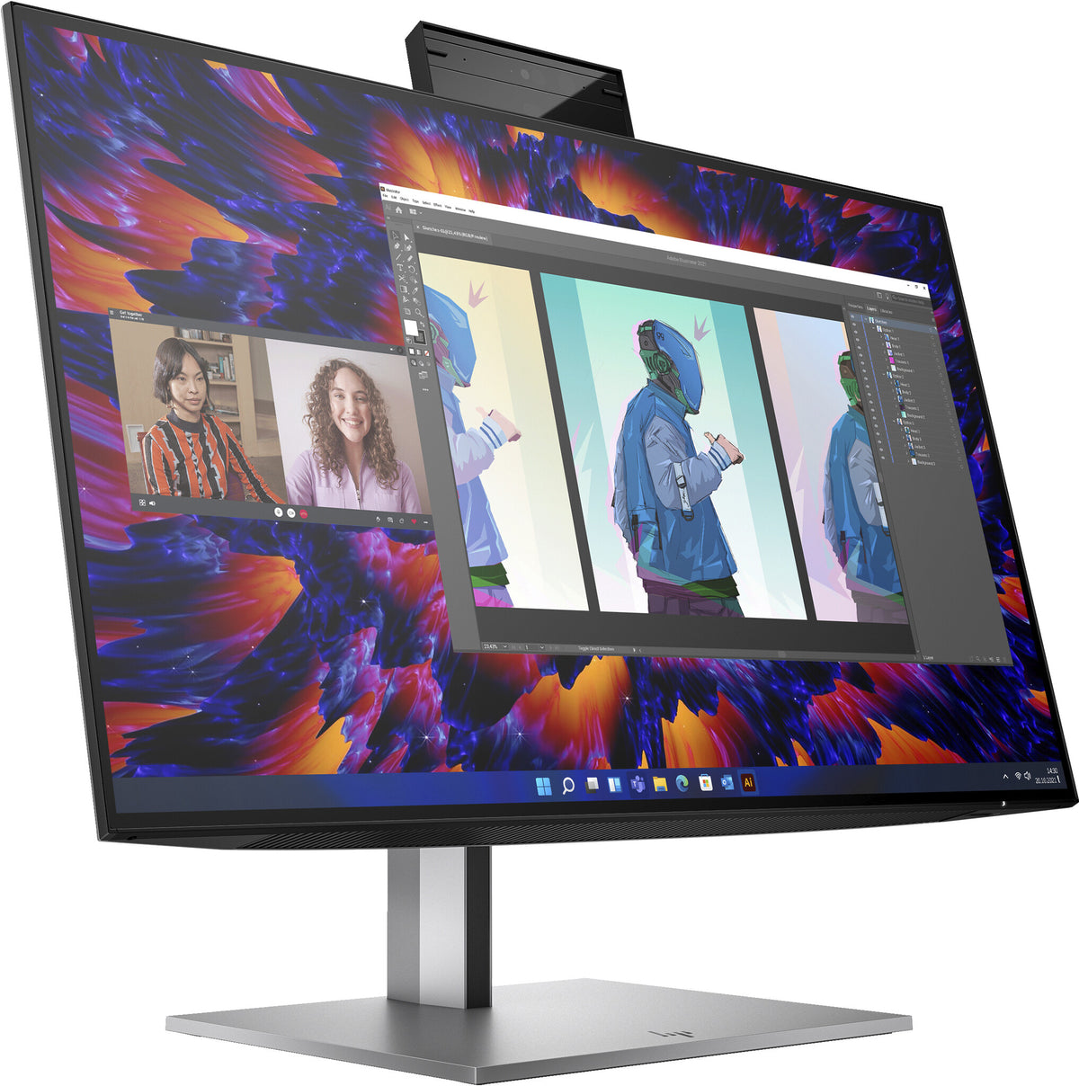 HP Z24M G3 - 60.5 cm (23.8&quot;) - 2560 x 1440 pixels Quad HD Monitor