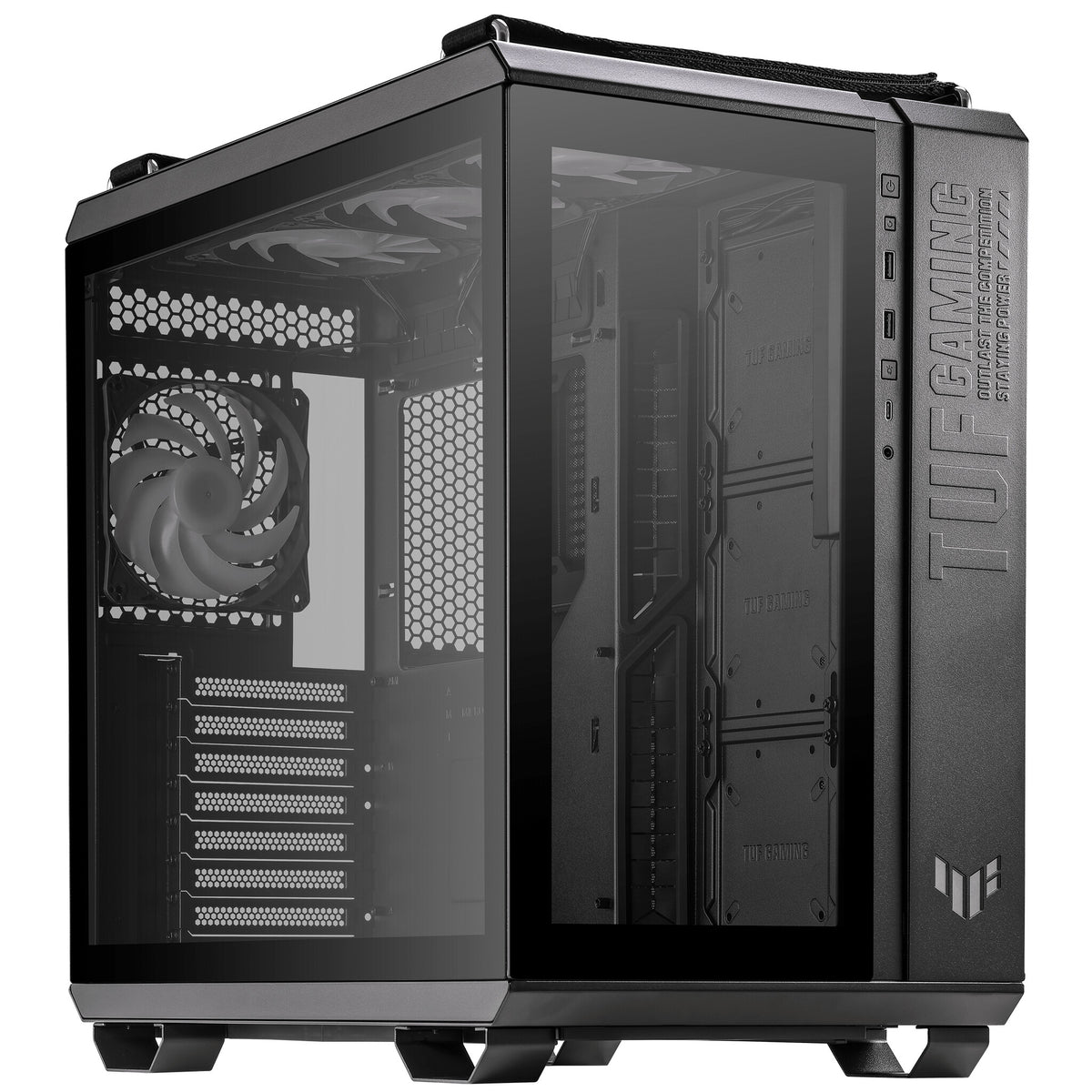 Asus TUF Gaming GT502 Plus - ATX Mid Tower Case in Black