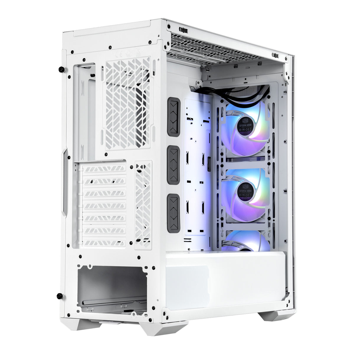 Cooler Master MasterBox TD500 Mesh V2 - ATX Mid Tower Case in White