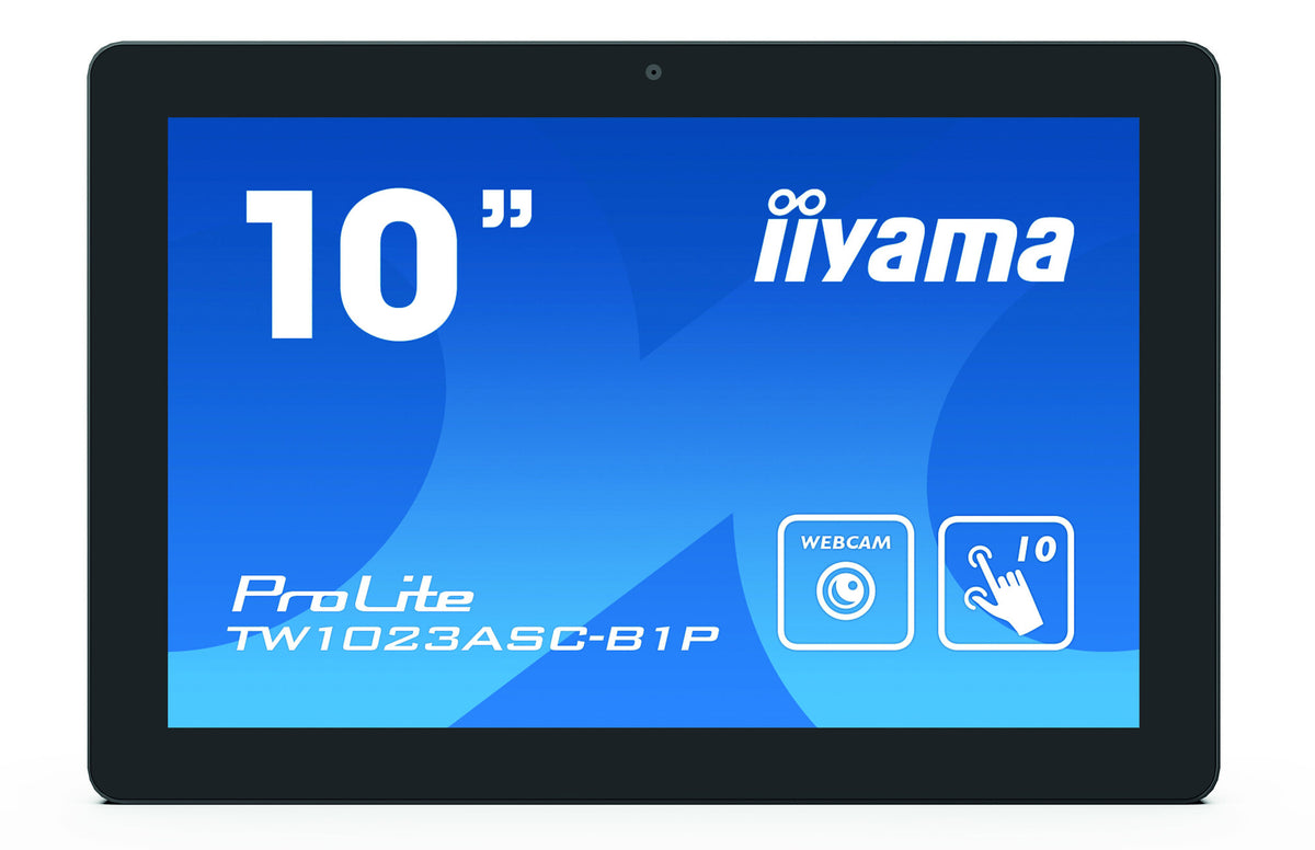 iiyama TW1023ASC-B1P meeting room display 25.6 cm (10.1&quot;) 1280 x 800 pixels LED 802.11b, 802.11g, Wi-Fi 4 (802.11n) Bluetooth