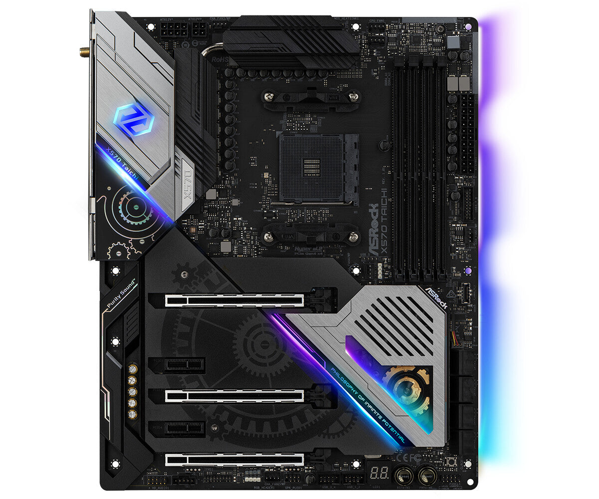 Asrock X570 Taichi ATX motherboard - AMD X570 Socket AM4